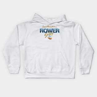 Rower Girl Kids Hoodie